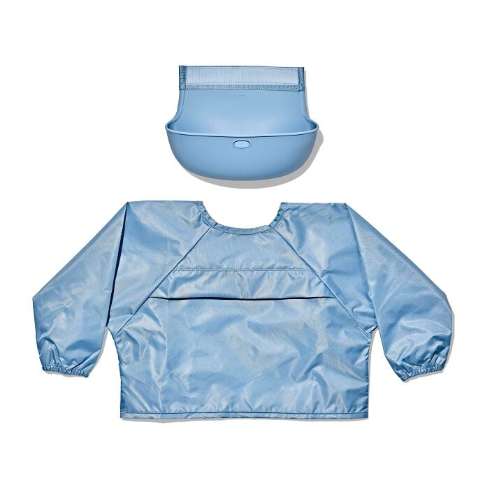 Sleeved Roll-Up Bib - Dusk - US 1720