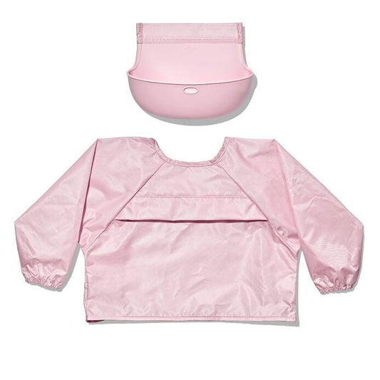 Sleeved Roll-Up Bib - Blossom - US 6939