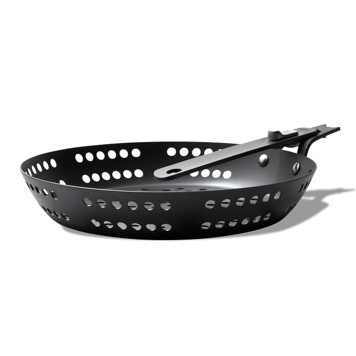 Outdoor 10" Perforated Carbon Steel Pan - US 4915
