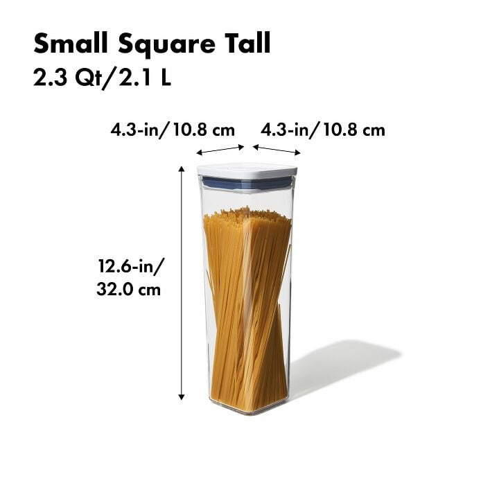 POP Container - Small Square Tall (2.3 Qt.) - US 9193