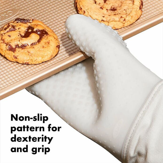 Silicone Oven Mitt - Oat - US 0581