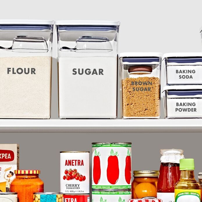 8-Piece Prelabeled Baking POP Container Set - US 8824