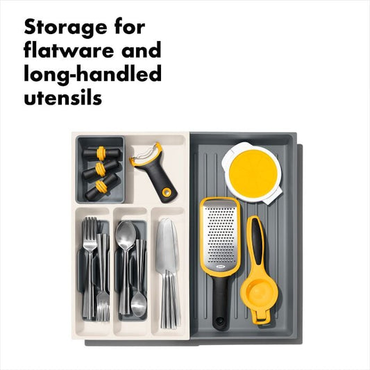OXO Good Grips Expandable Utensil Drawer Organizer - US 4896