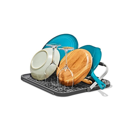 OXO Good Grips Compact Drying Rack with Dish Rest - US 5027