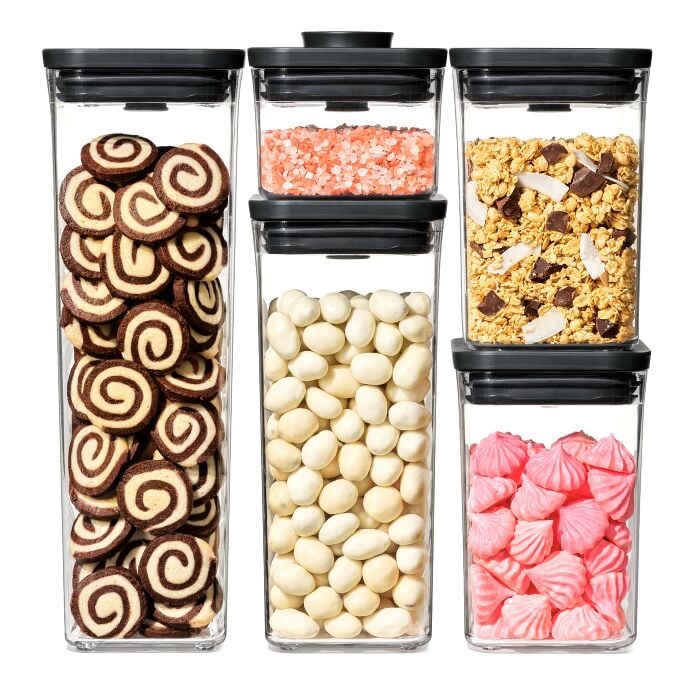 5-Piece POP Container Set - Matte Black - US 6513