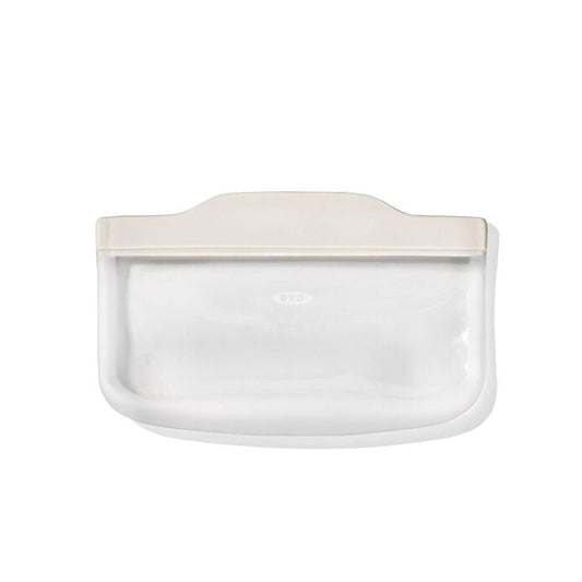 Silicone Reusable Bag - Snack Bag (12 oz) - Oat - US 9040