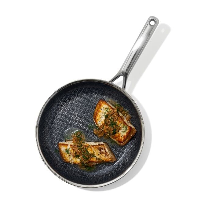 Trident Hybrid Non-Stick Stainless Steel 2-Piece Frypan Set - US 0062