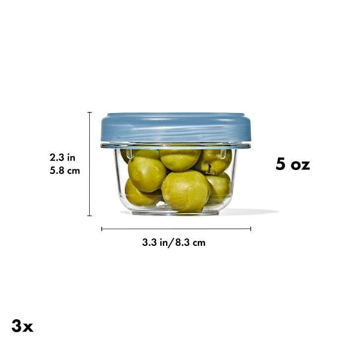 Twist & Stack Container (5 oz) – 3-Pack - US 7696