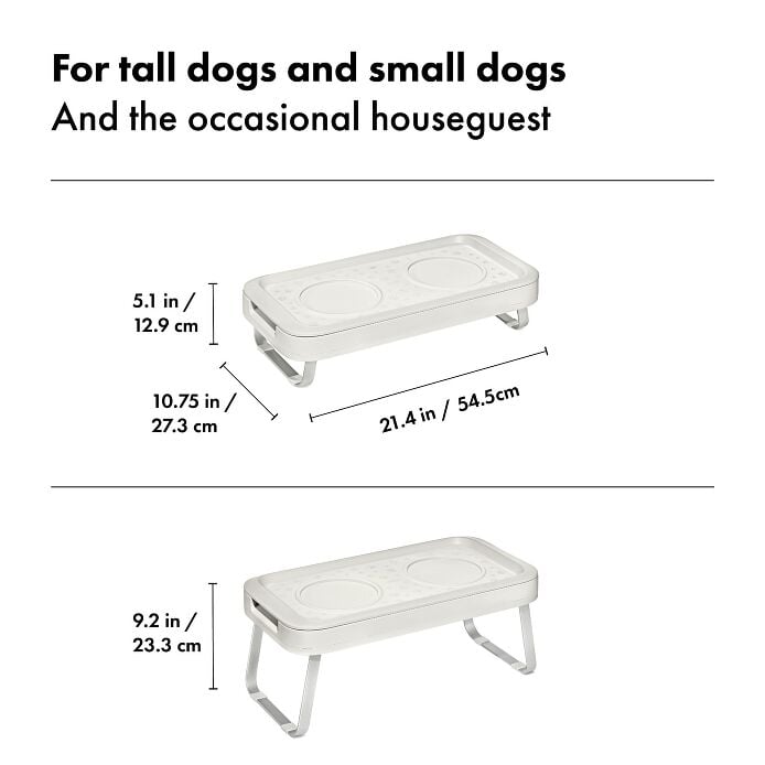 OXO Pet Adjustable Elevated Feeder - US 2670