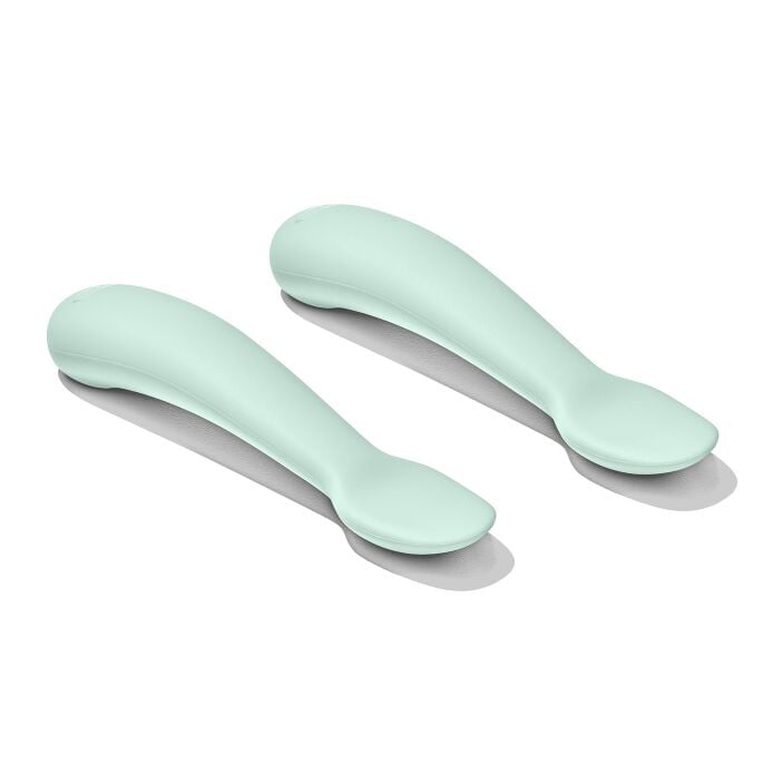 Textured Suction Plate & Spoons Set – 3-Piece - US 2100