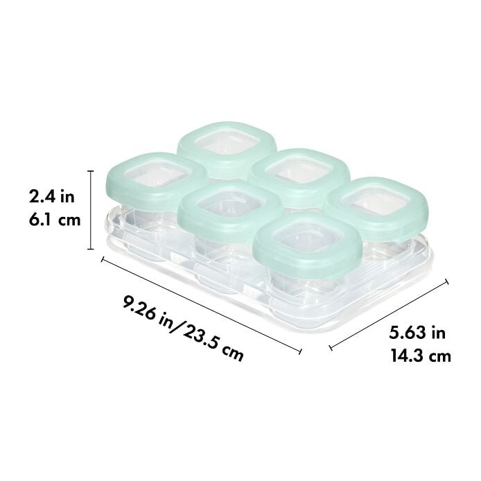 Baby Blocks Food Storage Containers (2 oz) - Opal - US 2585