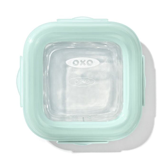 Glass Baby Blocks Food Storage Containers (4 oz) - Opal - US 5066