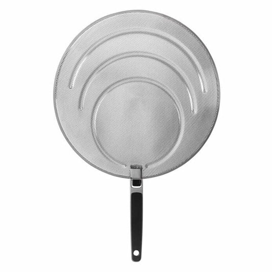 Splatter Screen With Folding Handle - US 5436