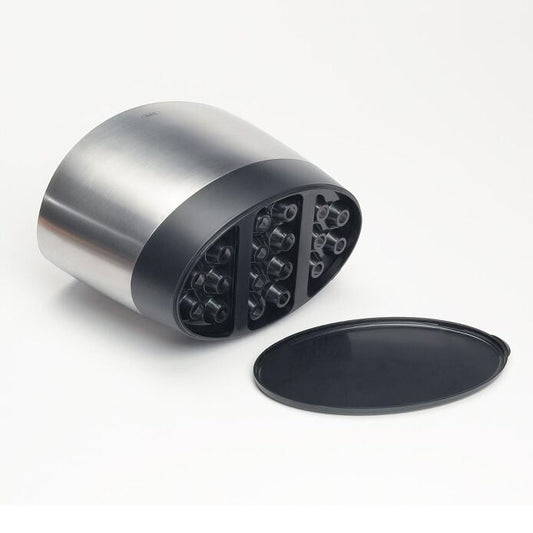Stainless Steel Utensil Holder - US 9228