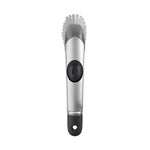Steel Soap Dispensing Dish Brush - US 3318