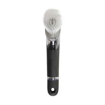 Steel Soap Dispensing Dish Brush - US 3318