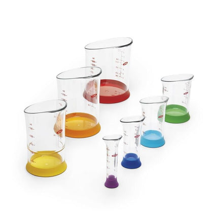 7 Piece Liquid Measuring Beaker Set - US 7668