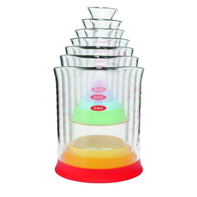 7 Piece Liquid Measuring Beaker Set - US 7668