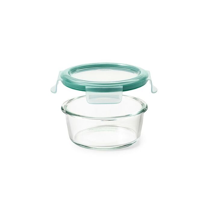 2 Cup Smart Seal Glass Round Container - US 9391