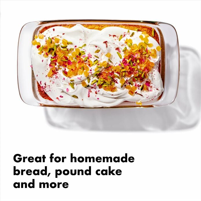 1.6 Qt Loaf Baking Dish with Lid - US 5380