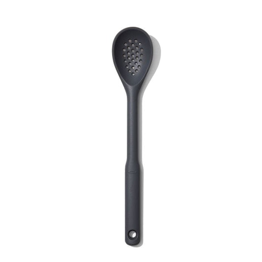 OXO Good Grips Silicone Slotted Spoon - Peppercorn - US 2588