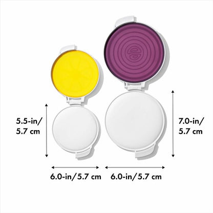 Cut & Keep Silicone Produce Keeper Set - US 1147