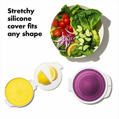 Cut & Keep Silicone Produce Keeper Set - US 1147
