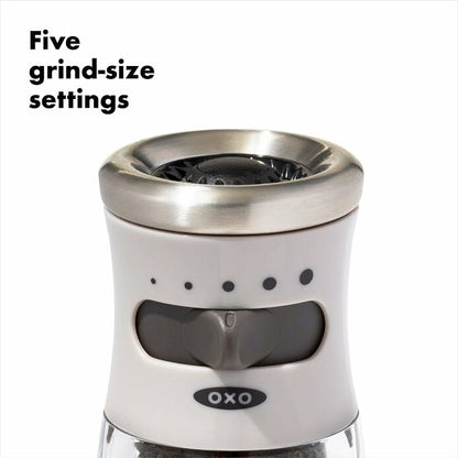 Contoured Mess-Free Pepper Grinder - US 2129