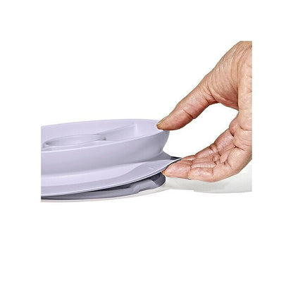 Stick & Stay Suction Divided Plate - US 3529