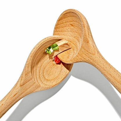 Beechwood Salad Servers – 2-Piece Set - US 9048