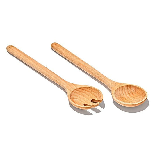 Beechwood Salad Servers – 2-Piece Set - US 9048