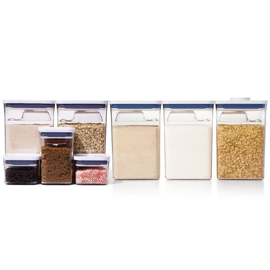 6-Piece POP Container Set & 8-Piece POP Container Baking Set Bundle - US 8464