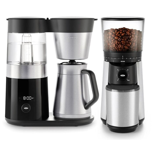 9-Cup Coffee Maker & Conical Burr Coffee Grinder Bundle - US 0347