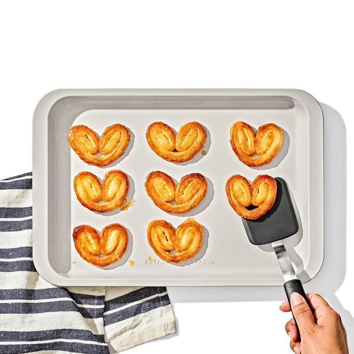 Non-Stick Pro Ceramic Coated Metal Bakeware 3Pc Set - Biscuit - US 6074