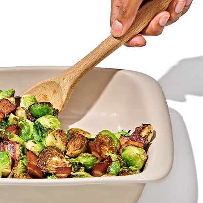 3 Qt Rectangular Stoneware Baking Dish - Biscuit - US 7644
