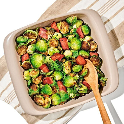 2 Qt Square Stoneware Baking Dish - Biscuit - US 2326