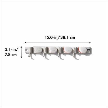 Expandable On-The-Wall Organizer - US 4238