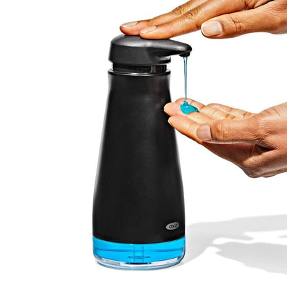 Stainless Steel Soap Dispenser - Black - US 7855