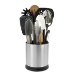 Stainless Steel Rotating Utensil Holder - US 6334
