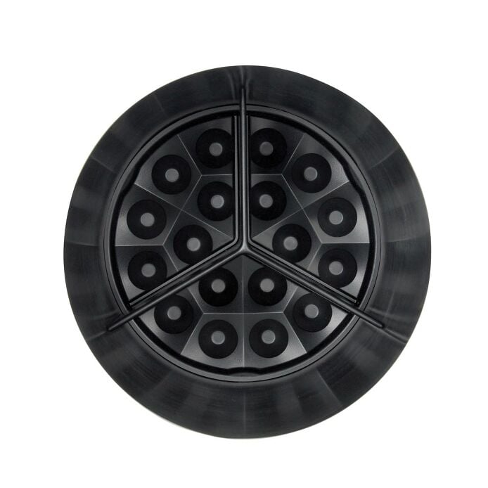 Stainless Steel Rotating Utensil Holder - US 6334