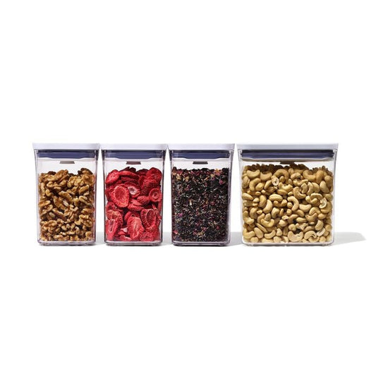 POP Container - Rectangle Short (1.7 Qt.) & 3-Piece POP Container Value Set Bundle - US 0671