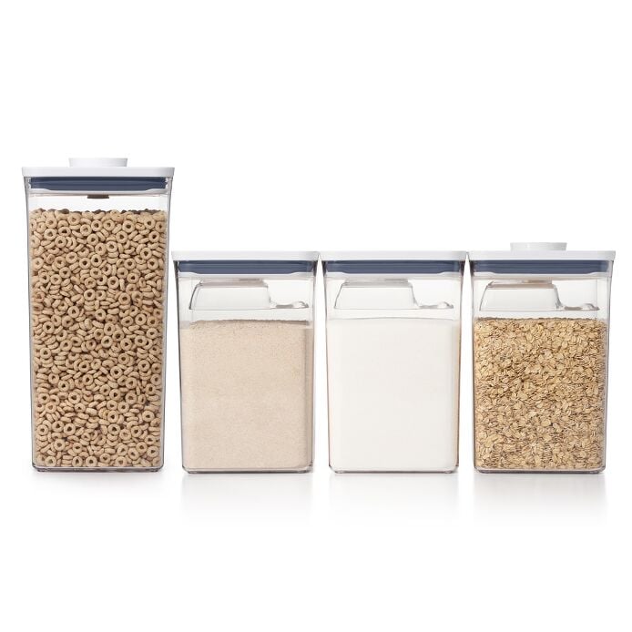 POP Container - Big Square Tall (6.0 Qt.) & 6-Piece POP Container Set Bundle - US 4058