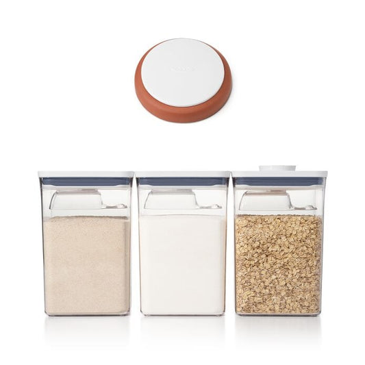 POP Brown Sugar Keeper & 6-Piece POP Container Set Bundle - US 0856