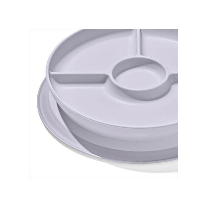 Stick & Stay Suction Divided Plate - US 3529
