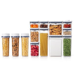 3 Piece Cereal Dispenser Set & 10-Piece POP Container Set Bundle - US 0406
