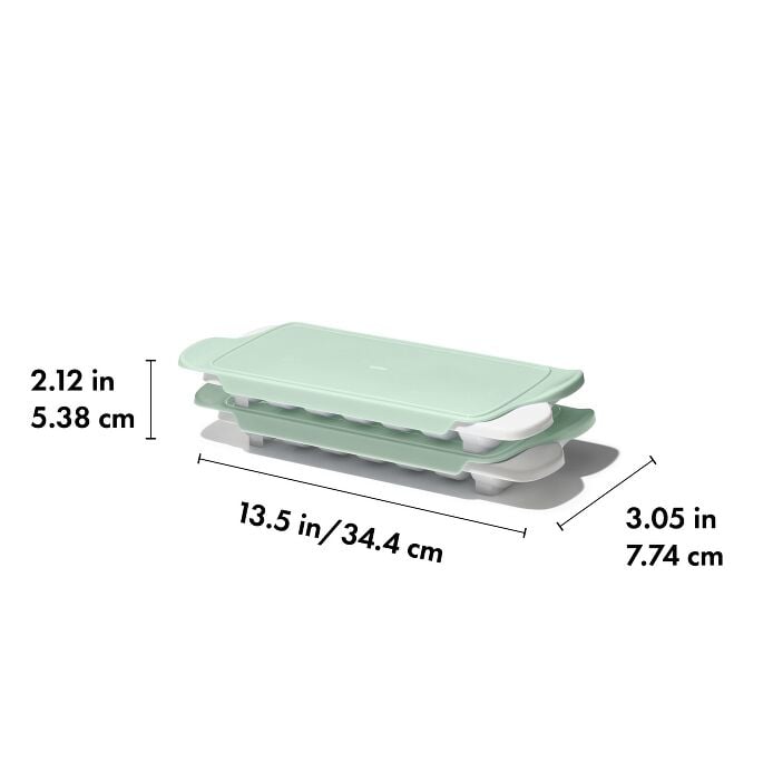 Tot 2pk Baby Food Freezer Tray - Opal - US 8024