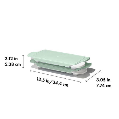 Tot 2pk Baby Food Freezer Tray - Opal - US 8024
