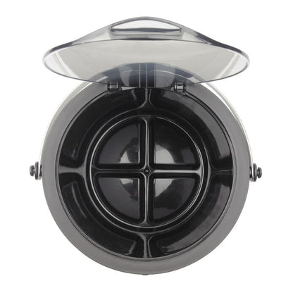 Steel Ice Bucket & Tong Set - US 7999