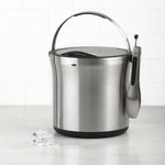 Steel Ice Bucket & Tong Set - US 7999