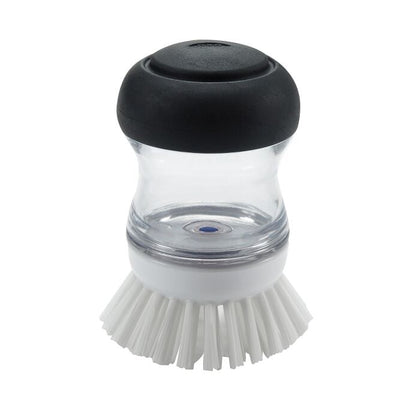 Soap Dispensing Palm Brush - US 5675